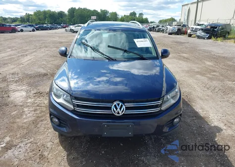 2014 Volkswagen Tiguan Sel from USA, damaged, VIN WVGAV3AX8EW559119